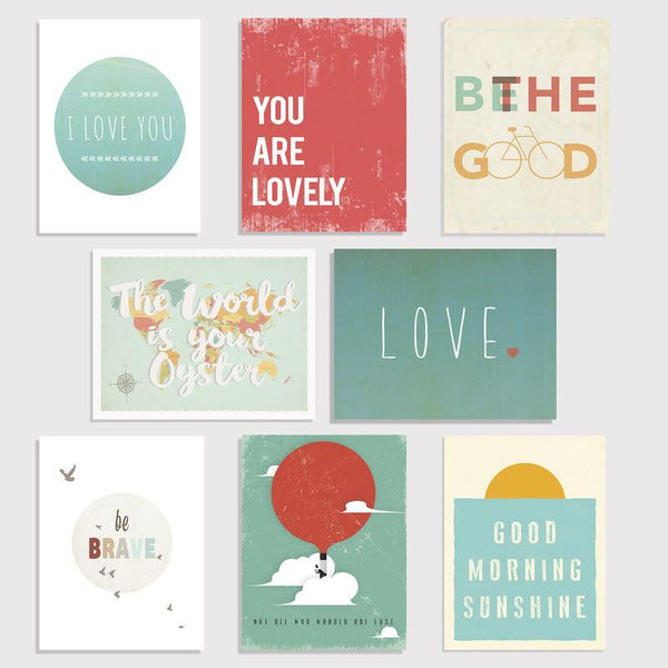 Little Citizens Wall Art Mini Print Collection