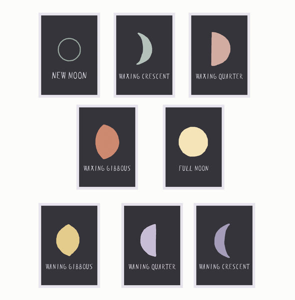 Moon Phases Home Decor Collection