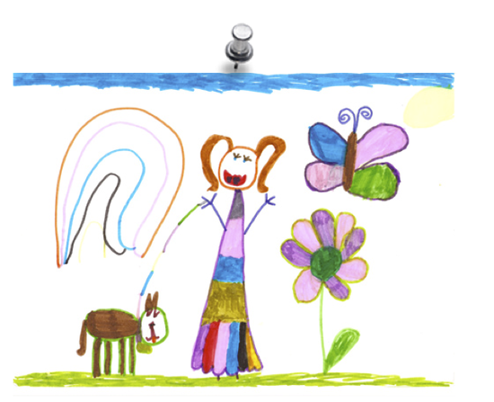 3 ways to display kids' art