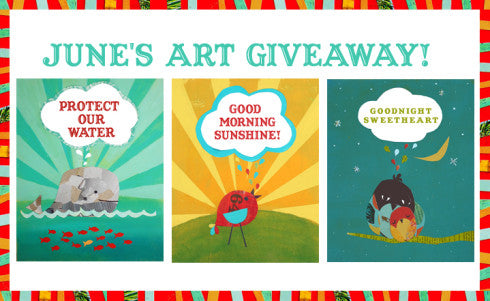 June’s Art Giveaway!!