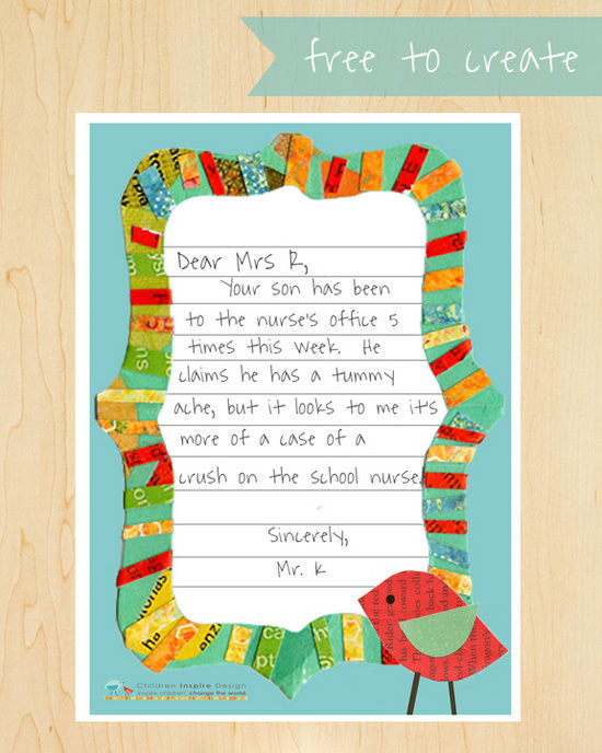 freebie stationary