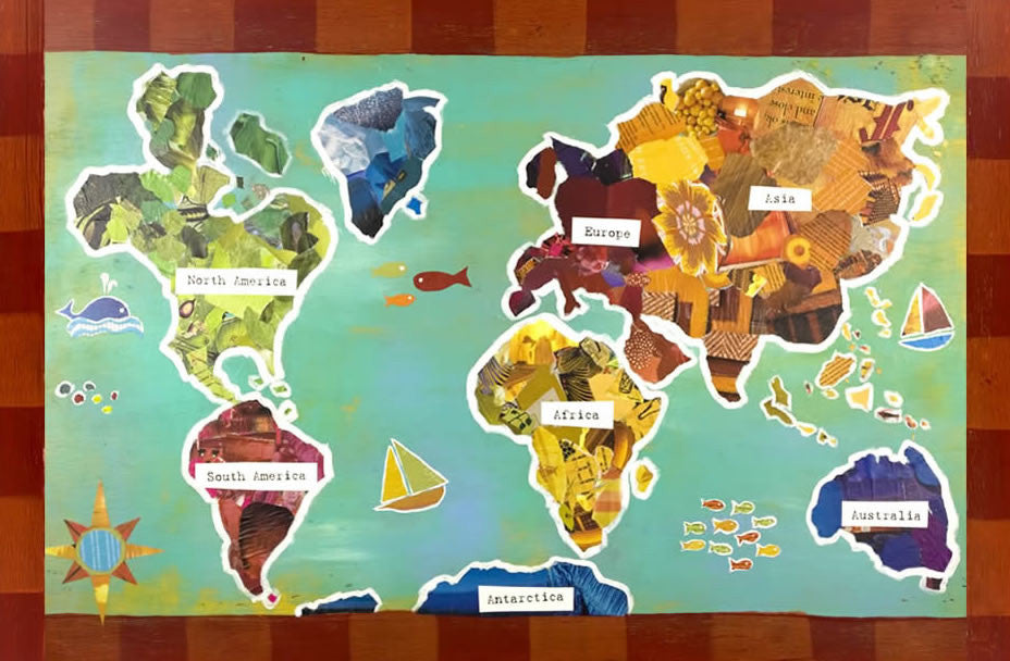 Friday's Giveaway- World Map Poster