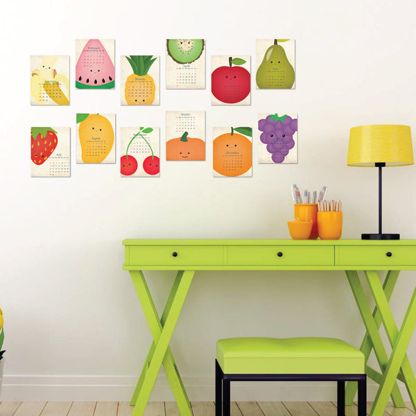Calendar 2017 Fruits