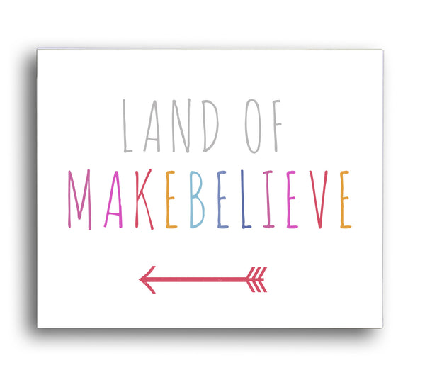 Land of Makebelieve Wall Art Print