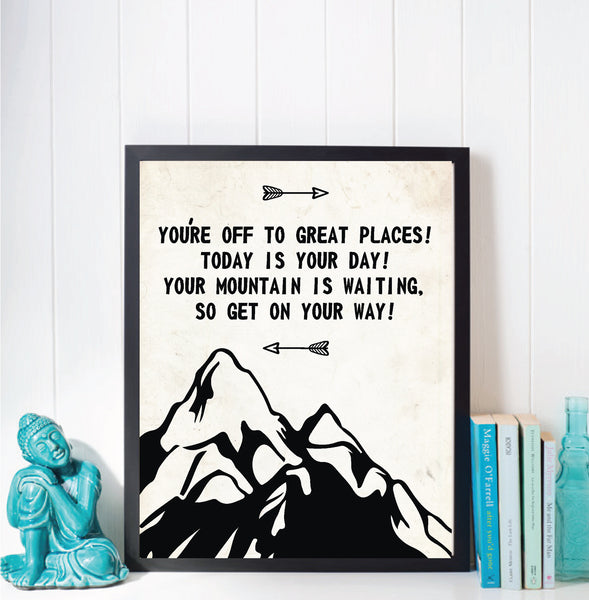 Print or Canvas, You Are Off To Great Places