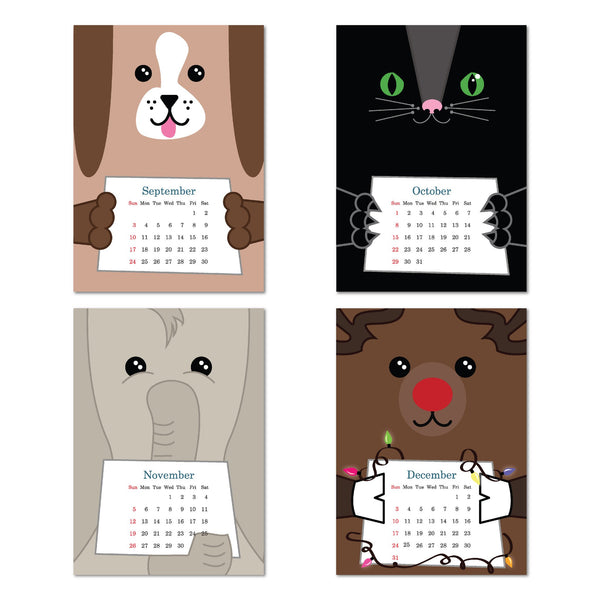 Animals Calendar 2017