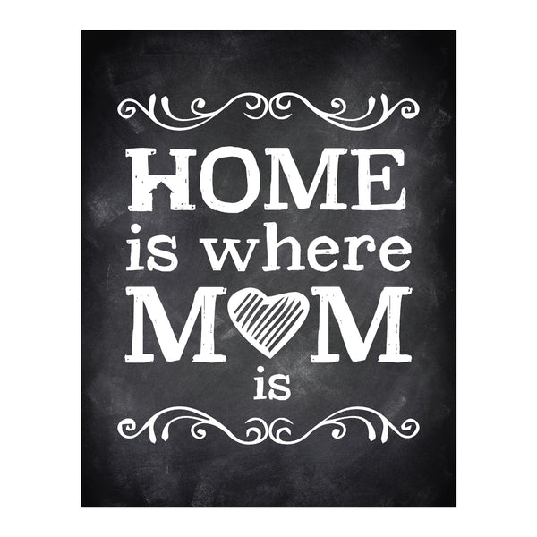 Home is where Mom Is, Print or Canvas