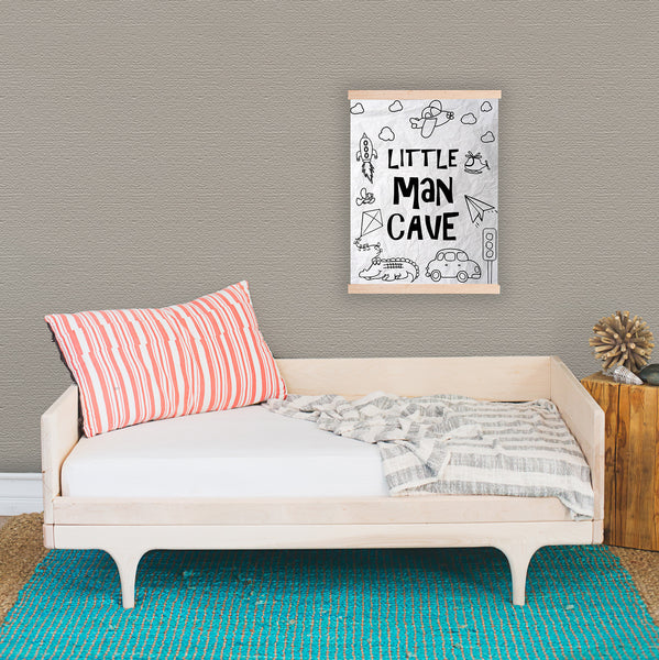 Canvas or Print, Little Man Cave