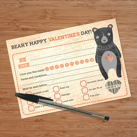 Valentines Day Card, I love you card Happy Valentines Day, Interactive Card
