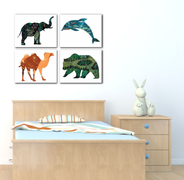 Animal Habitat Nursery Kid's Room decor