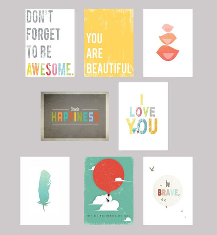Be Inspired Wall Cards