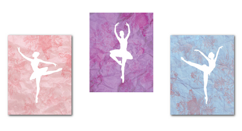 Tiny Ballerina Dancer Print Collection