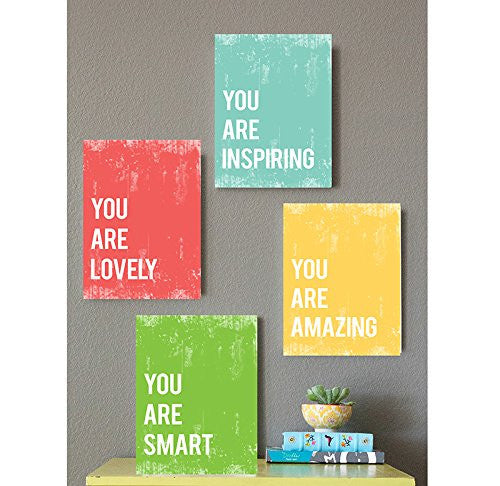 You Are Collection, Set of Four 11x14 Wall Art Prints