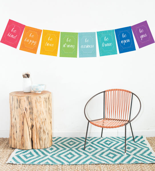 Peace Flags Mini Collection - Set of Eight 5 x 7 Wall Cards