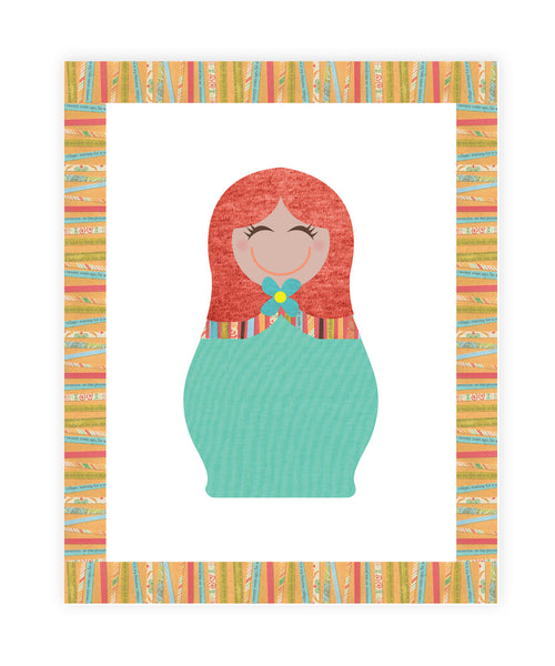 Print or Canvas, Multicultural Doll