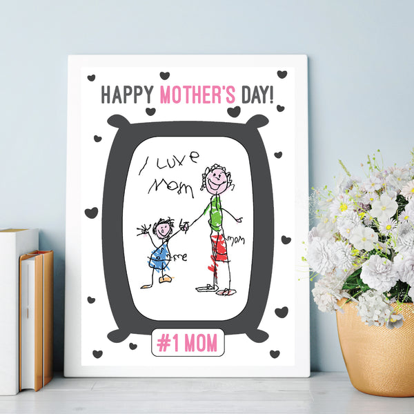 World's Best Mom!, Happy Mother's Day, Mother's day gift.