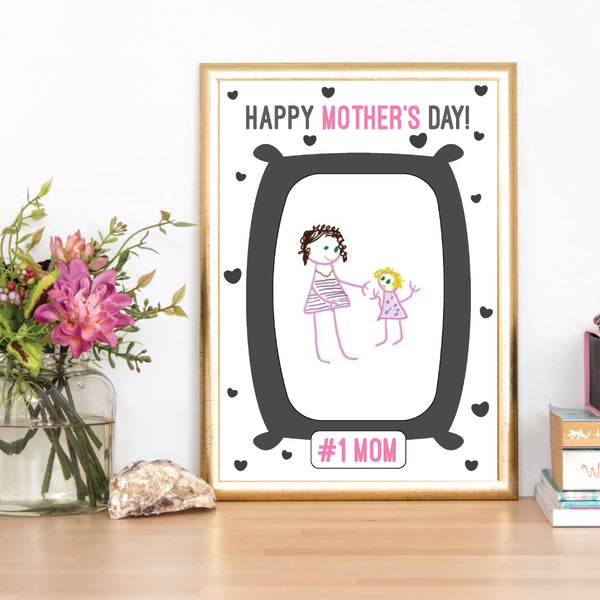 World's Best Mom!, Happy Mother's Day, Mother's day gift.