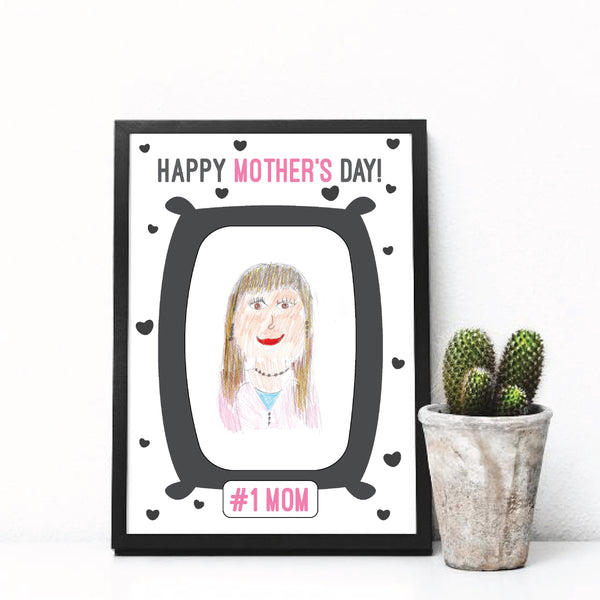 World's Best Mom!, Happy Mother's Day, Mother's day gift.