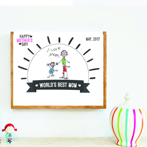 Mother's Day Drawing, Happy Mother's Day