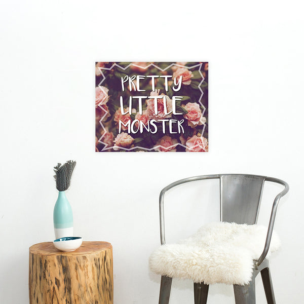 Print or Canvas, Pretty Little Monster
