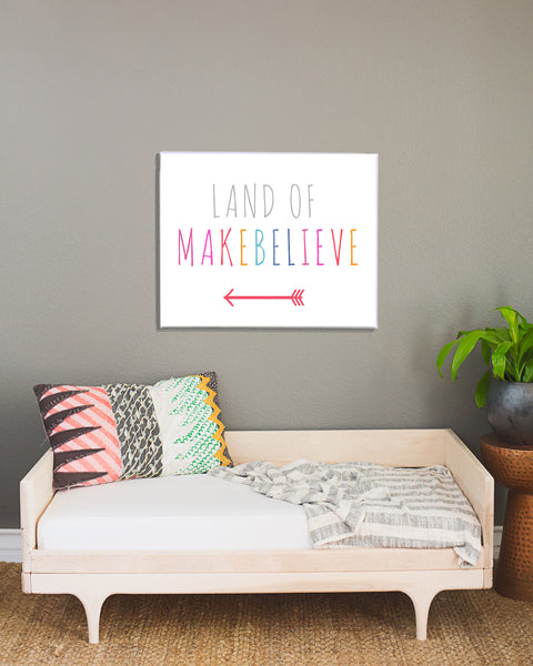 Land of Makebelieve Wall Art Print