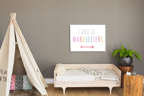 Land of Makebelieve Wall Art Print